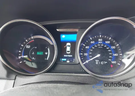 2015 Hyundai Sonata Hybrid z USA, uszkodzony, nr VIN KMHEC4A41FA129224